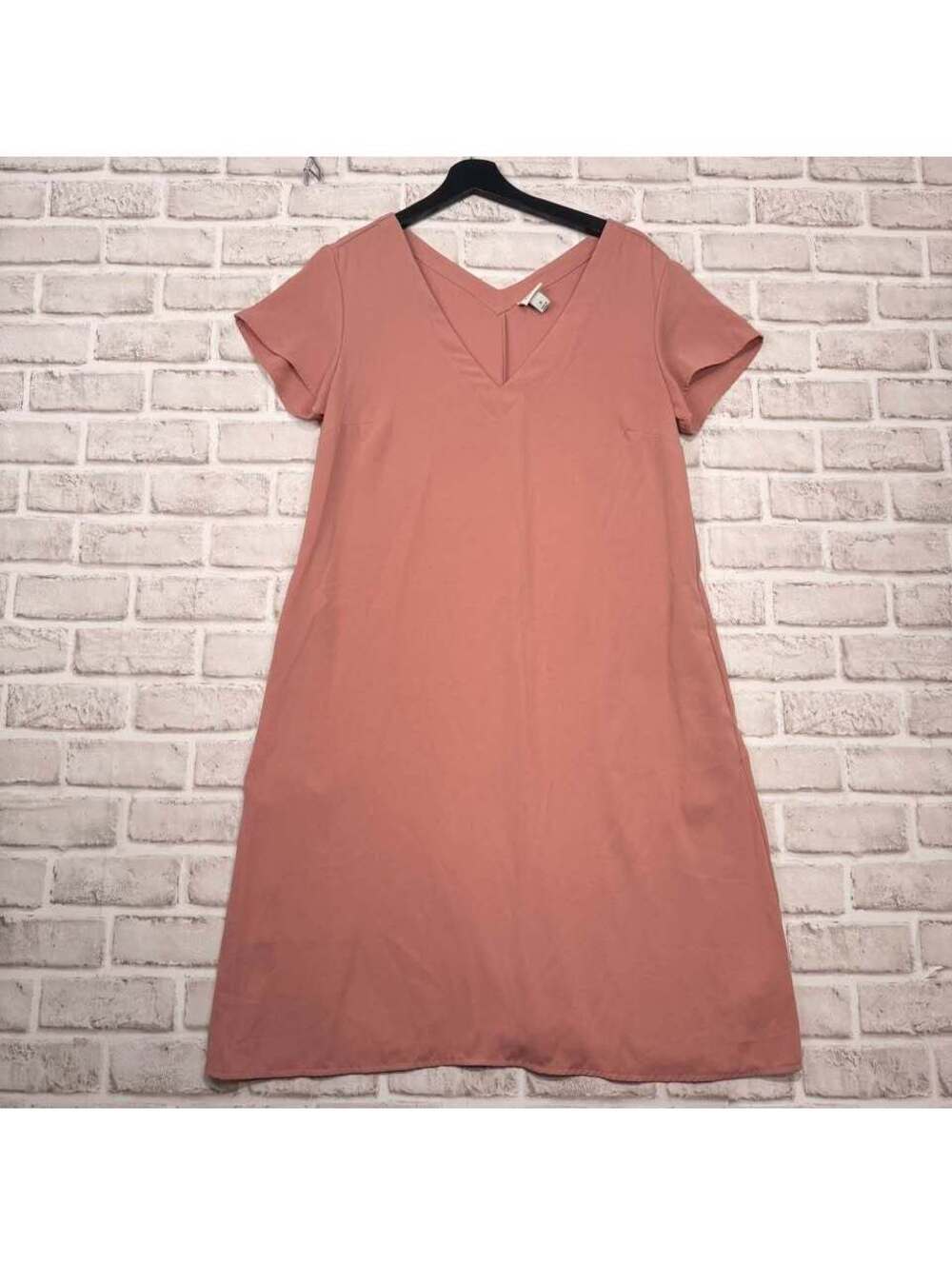A New Day Pink Dress Women's M With Pockets